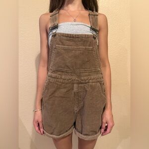 princess polly brown overalls